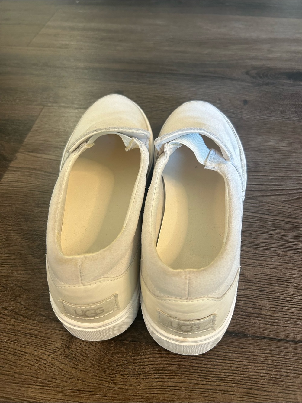 UGG Zilo Slip On White Sneakers